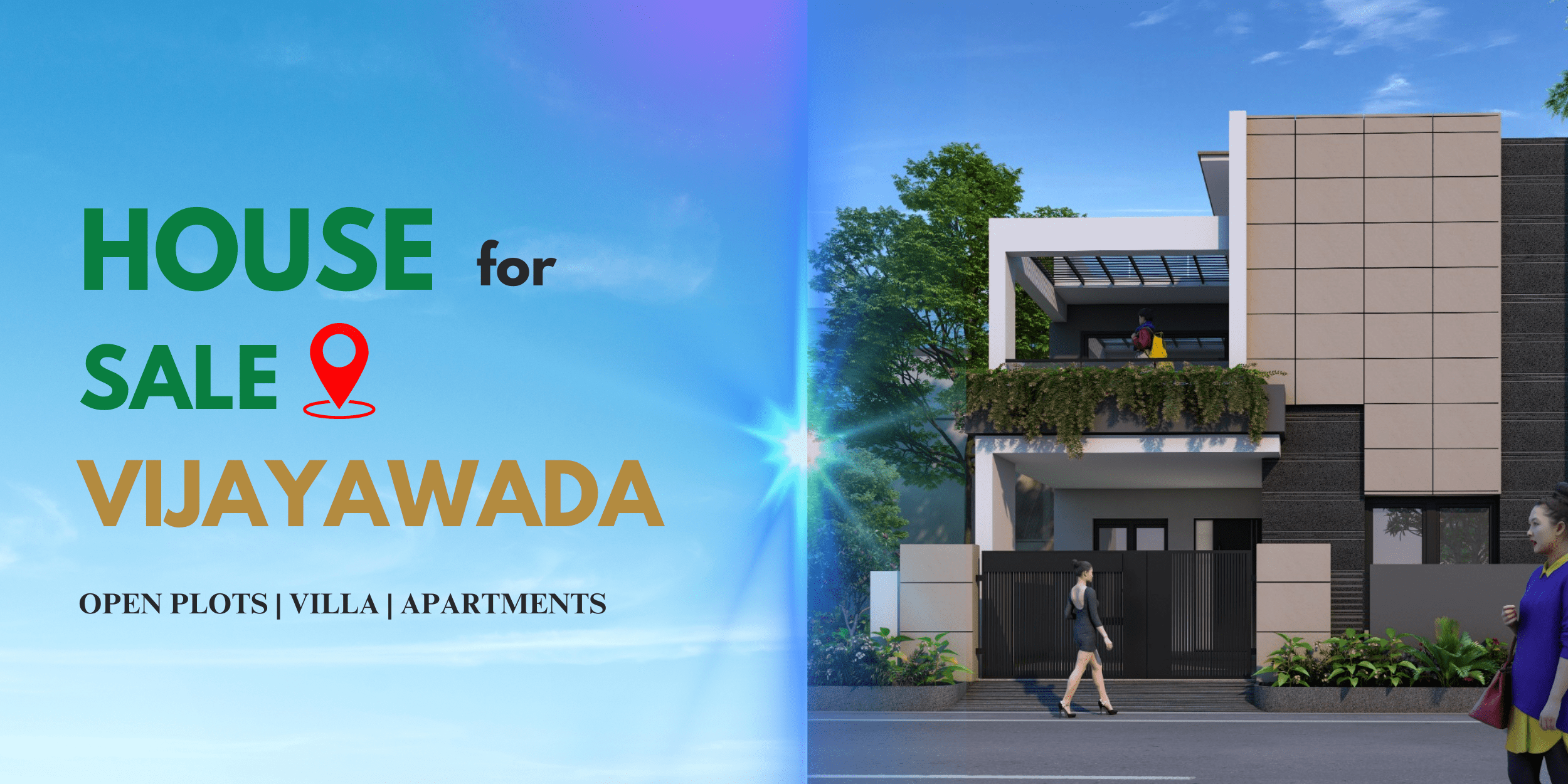 Explore best Apartments, Villas and Open Plots in Vijayawada